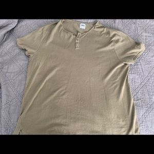 Mens green shirt